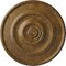 Ekena Millwork Dylar Ceiling Medallion (Fits Canopies up to 6 1/4"), Hand-Painted Rubbed Bronze, 30"OD x 2 1/4"P CM30DYRZS - alternate 1